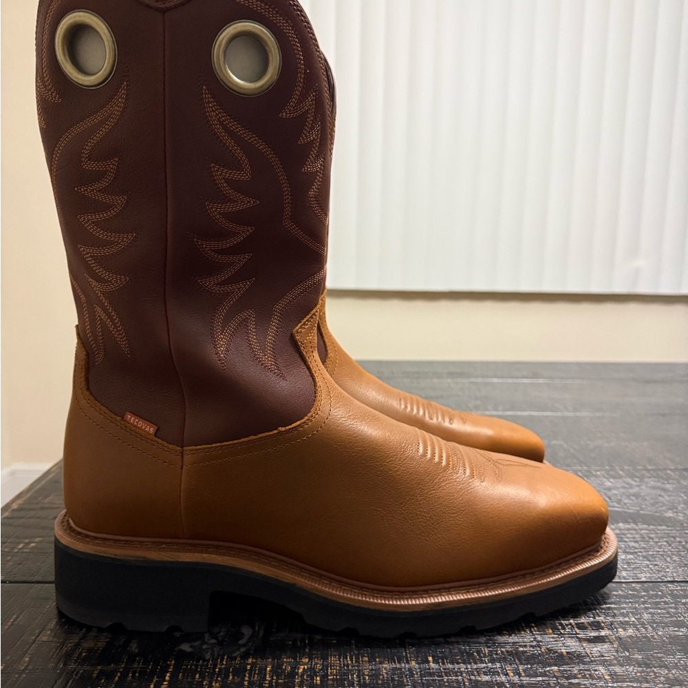 Tecovas Wheat/Maple Work Boot Box Label - Picture 4 of 7